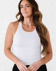 Full Length Racerback - White