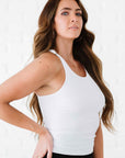 Full Length Racerback - White