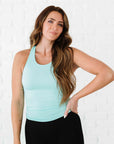 Full Length Racerback - Island Aqua