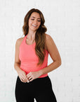 Full Length Racerback - Camellia