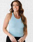 Full Length Racerback - Breezy Blue