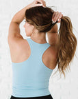 Full Length Racerback - Breezy Blue