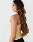 Full Length Racerback - Pale Lemon