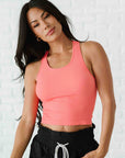 Cropped Racerback - Camellia