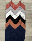 Skinny Strap Cropped Cami - Multiple Colors