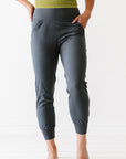 CC Custom Yoga Joggers | Charcoal