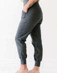 CC Custom Yoga Joggers | Charcoal