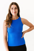 Load image into Gallery viewer, Long Ribbed High Neck - Royal Blue
