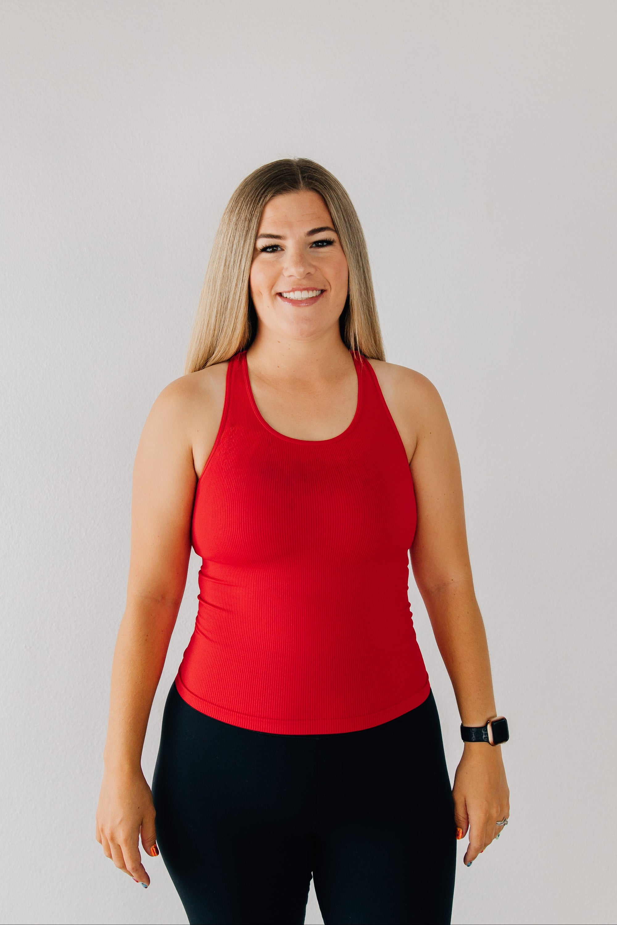 Long Ribbed Racerback