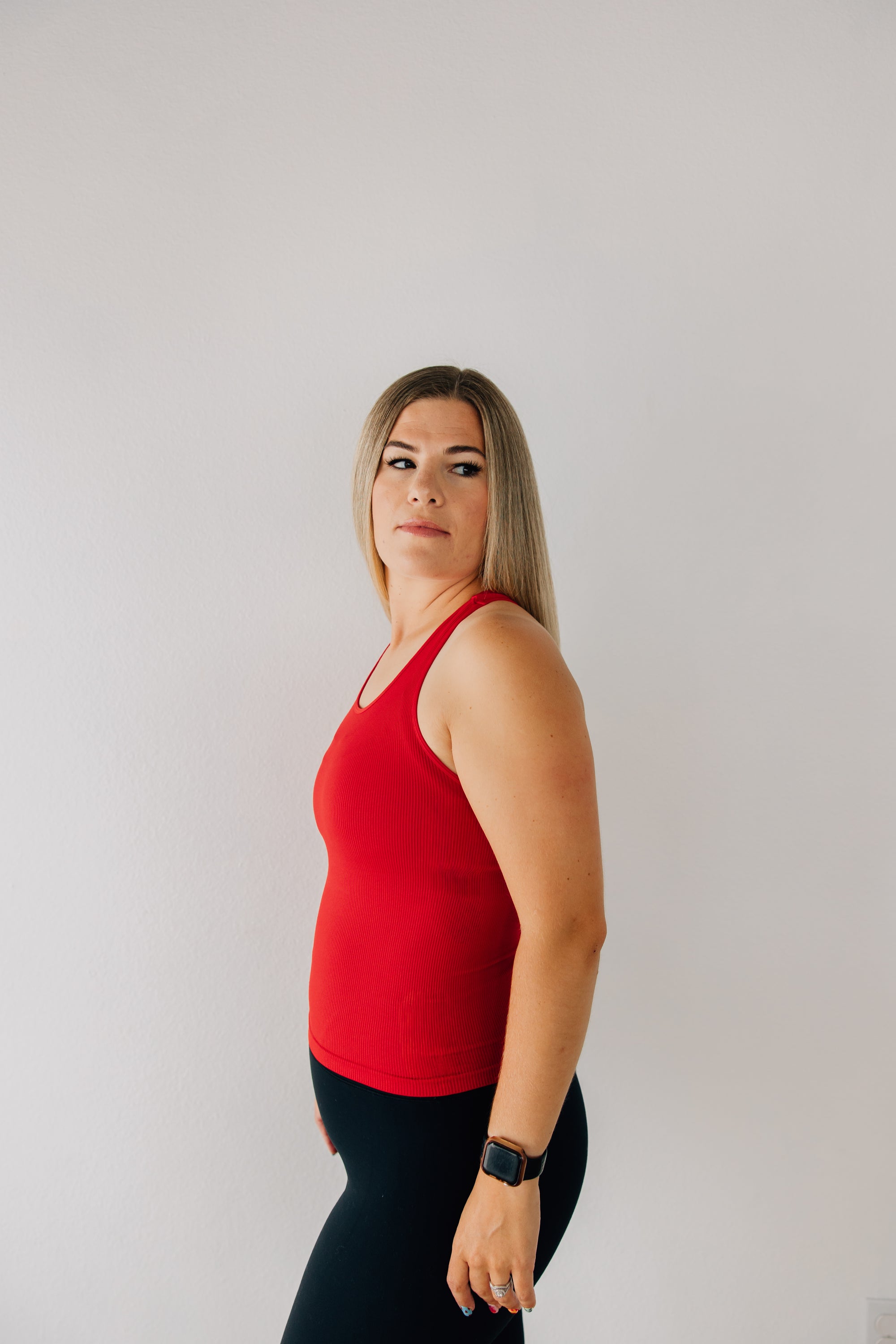 Long Ribbed Racerback