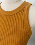 Chunky Ribbed High Neck - Golden