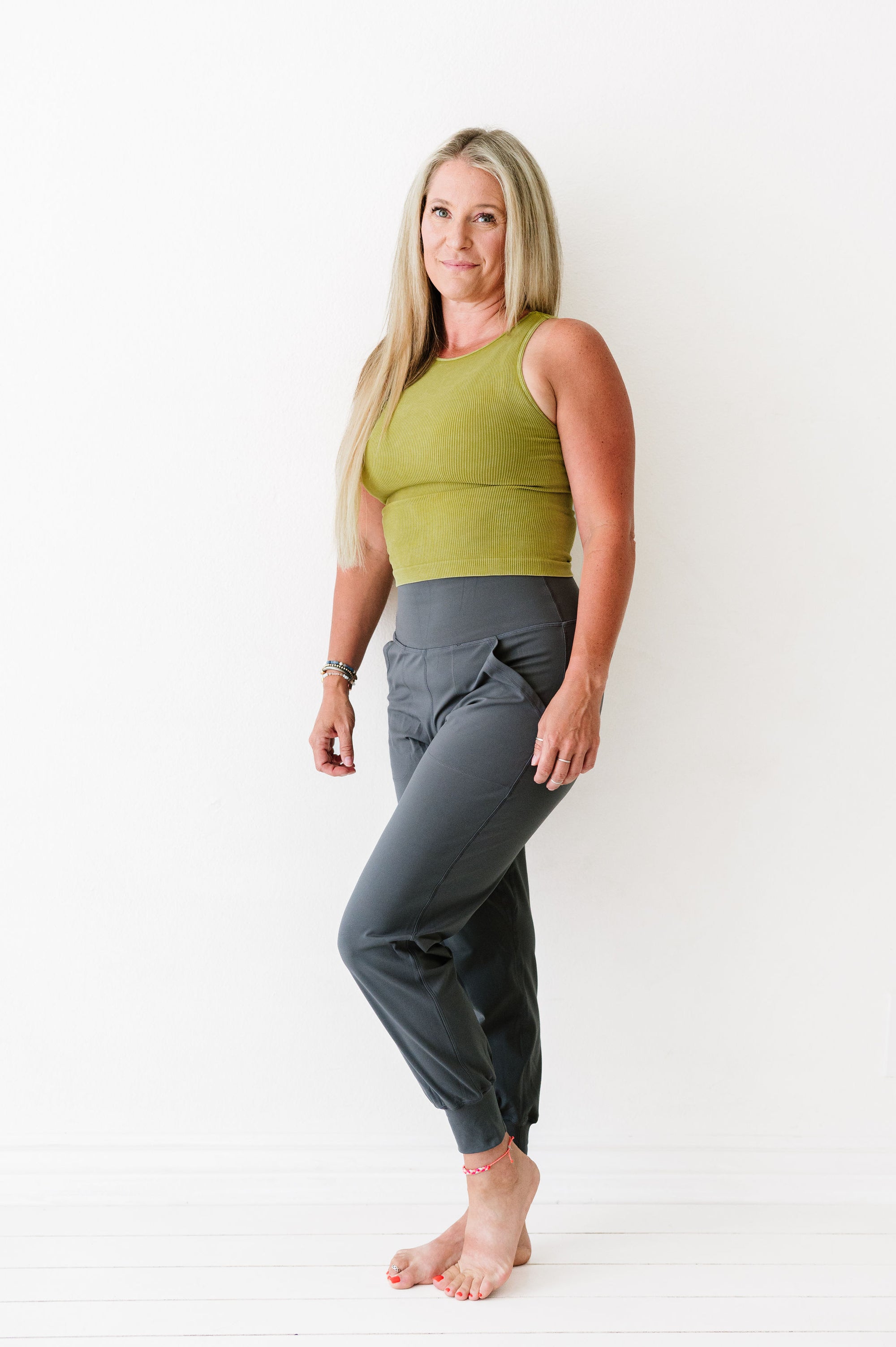 CC Custom Yoga Joggers | Charcoal