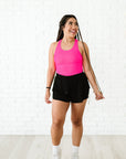 Full Length Racerback - Neon Fuchsia