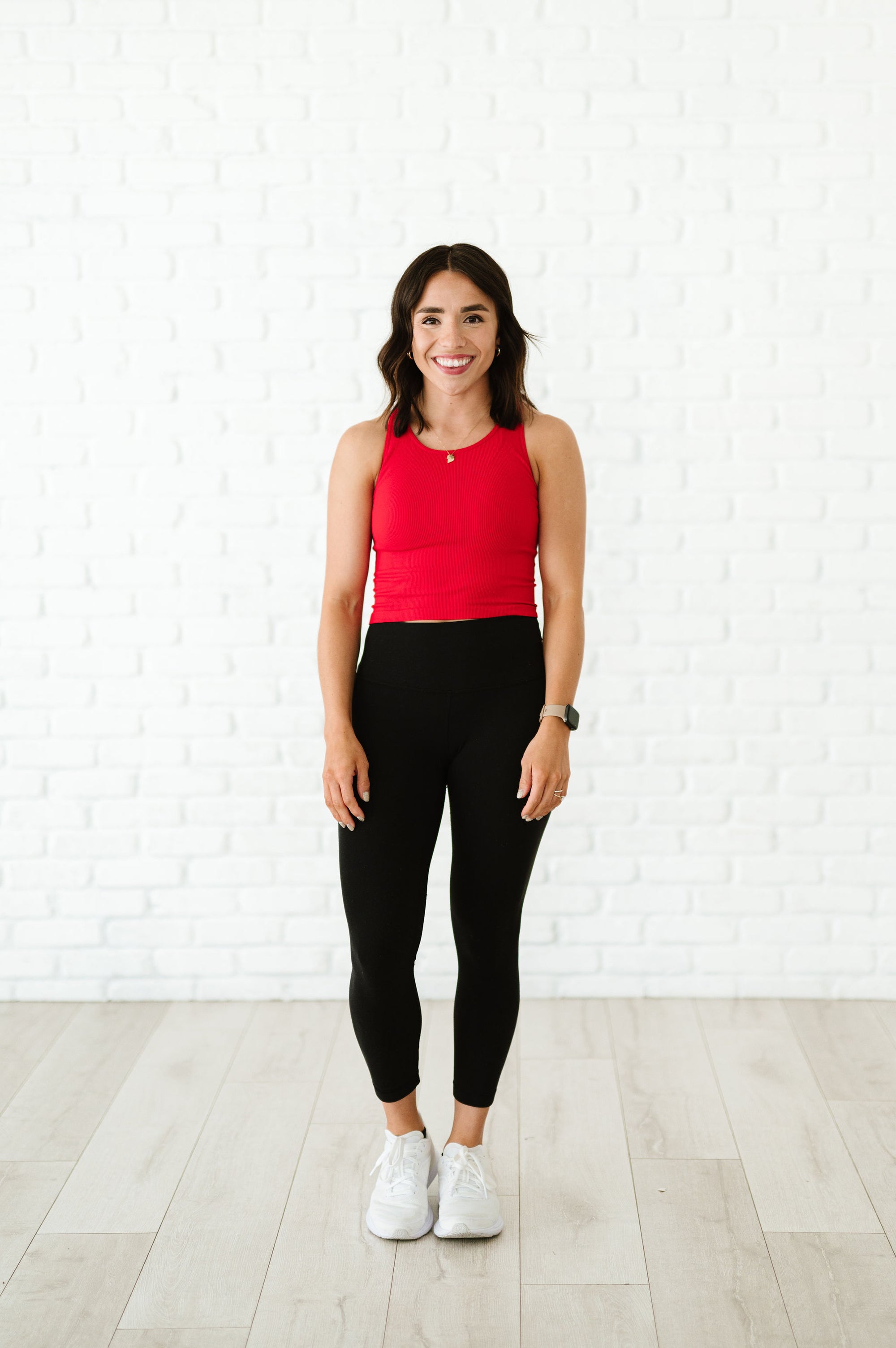 Cropped Racerback - Red *RESTOCKED*