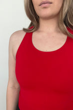 Load image into Gallery viewer, Cropped Racerback - Red
