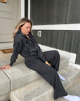 Saturday Afternoon Relaxed Sweatpants - Black