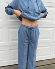 Saturday Afternoon Relaxed Sweatpants - Blue