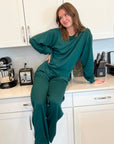 Carpool Mom Lounge Set - Emerald