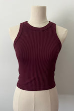 Load image into Gallery viewer, Chunky Ribbed High Neck - Fig
