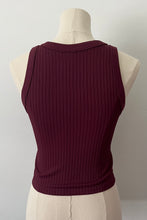 Load image into Gallery viewer, Chunky Ribbed High Neck - Fig
