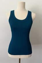 Load image into Gallery viewer, Reversible Ribbed Long Tank - Dark Teal
