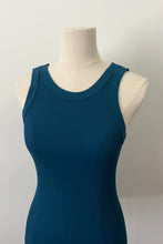 Load image into Gallery viewer, Reversible Ribbed Long Tank - Dark Teal
