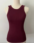 Reversible Ribbed Long Tank - Fig