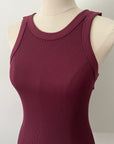 Reversible Ribbed Long Tank - Fig