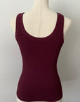 Reversible Ribbed Long Tank - Fig