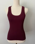 Reversible Ribbed Long Tank - Fig