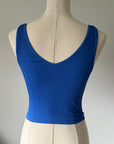 Reversible Brami Crop - Royal