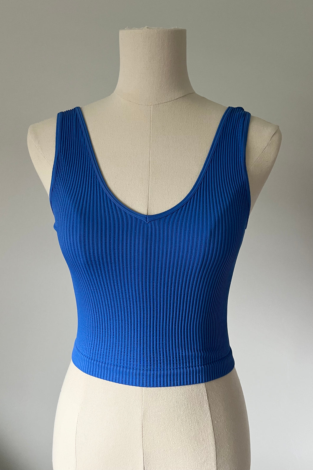 Reversible Brami Crop - Royal