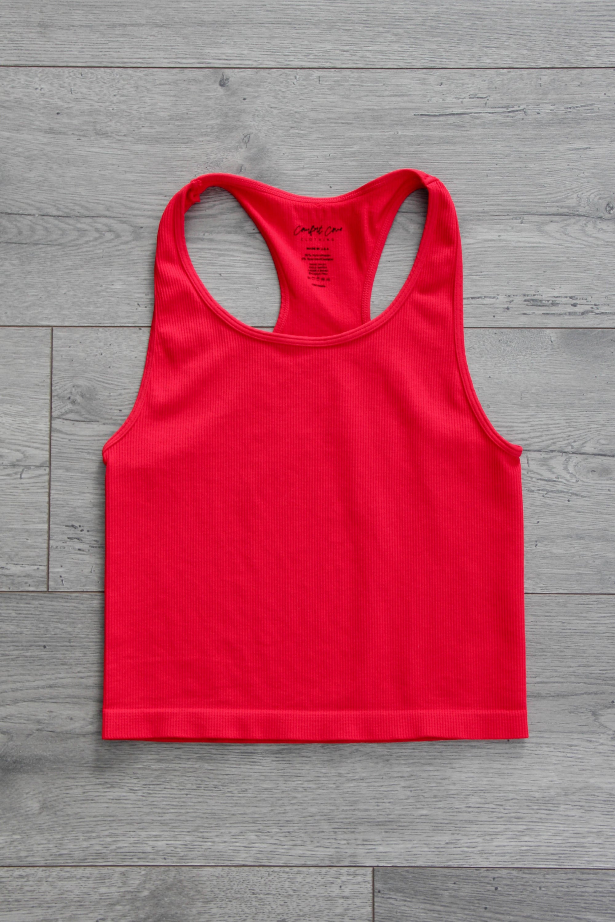 Long Ribbed Racerback