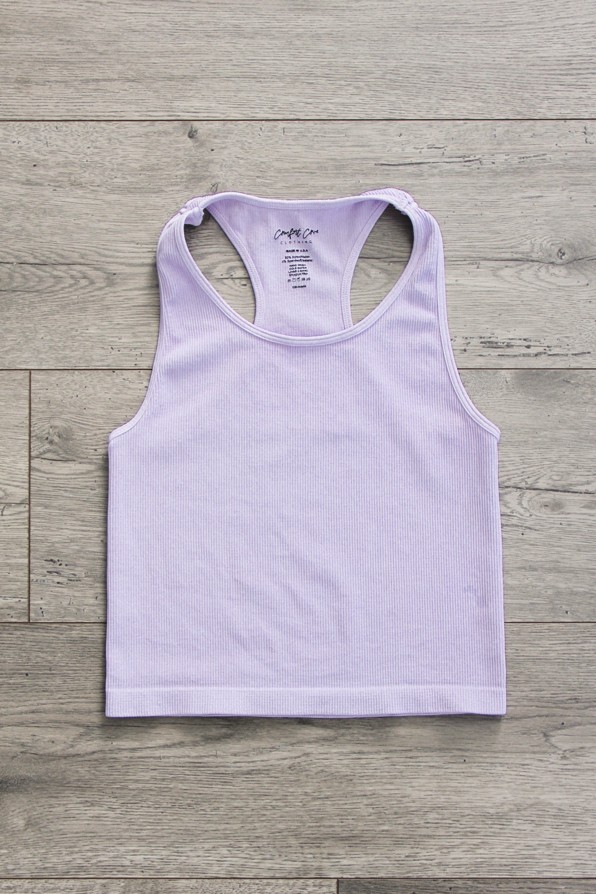 Long Ribbed Racerback