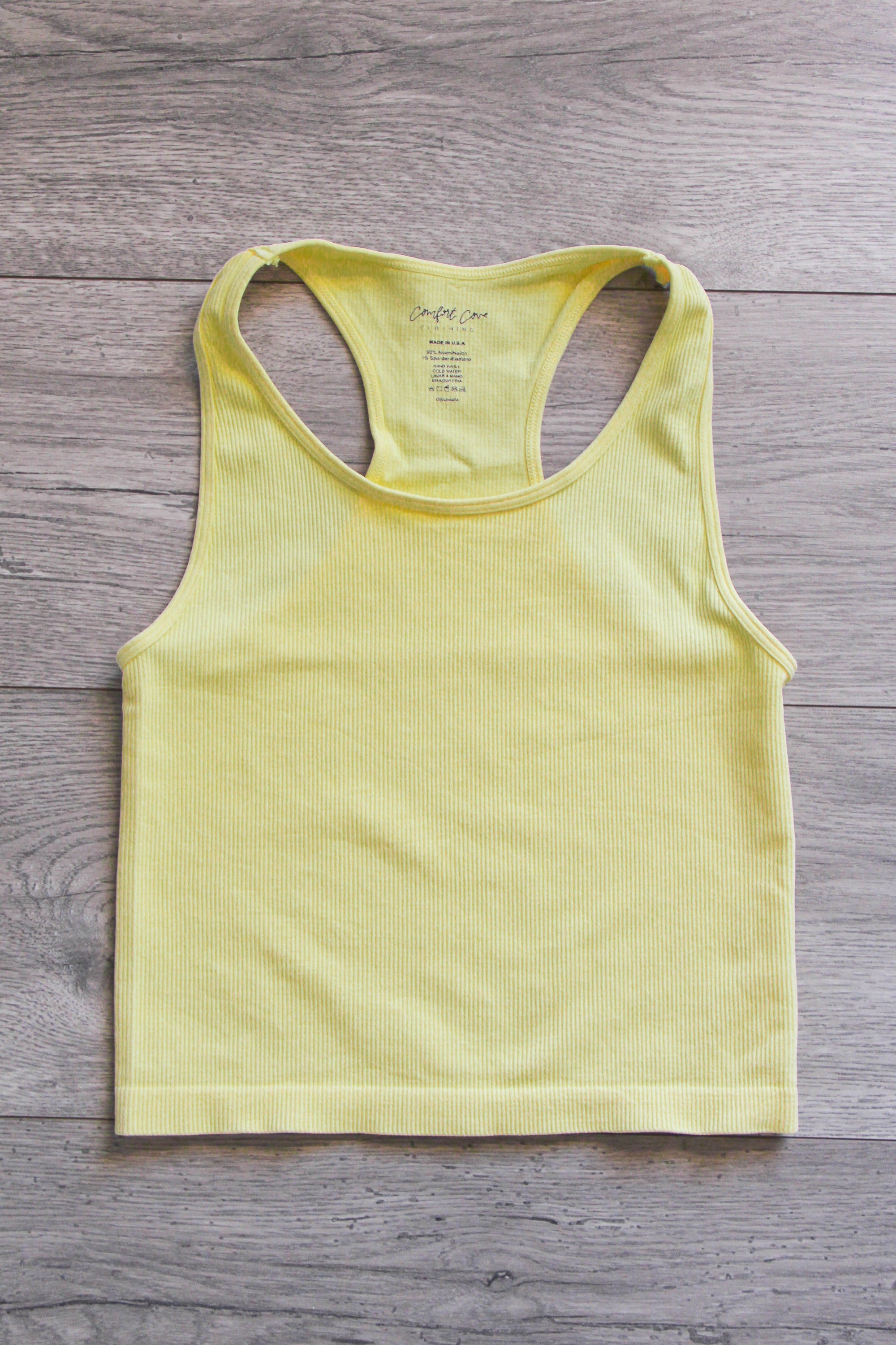Long Ribbed Racerback