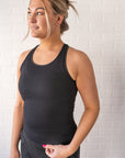 Full Length Racerback - Black