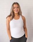 Full Length Racerback - White