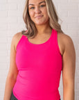 Full Length Racerback - Neon Fuchsia