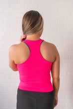Load image into Gallery viewer, Full Length Racerback - Neon Fuchsia
