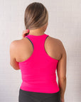 Full Length Racerback - Neon Fuchsia