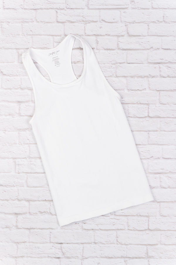 Full Length Racerback - White