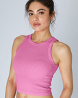 Chunky Ribbed High Neck - Crocus