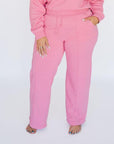 Saturday Afternoon Relaxed Sweatpants - Pink