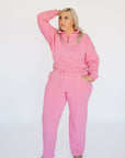 Saturday Afternoon Relaxed Sweatpants - Pink