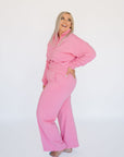 Saturday Afternoon Relaxed Sweatpants - Pink