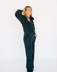 Vibing Oversized Utility Sweatpants - Black