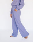 Saturday Afternoon Relaxed Sweatpants - Purple