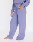 Saturday Afternoon Relaxed Sweatpants - Purple