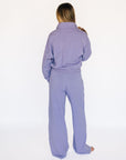 Saturday Afternoon Relaxed Sweatpants - Purple