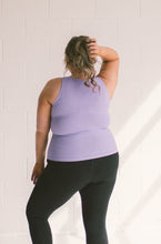 Load image into Gallery viewer, Long Ribbed High Neck - Lavender
